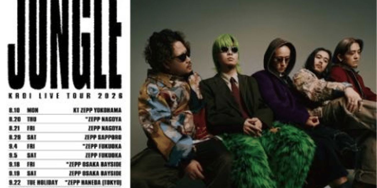 Kroi Live Tour 2026 “JUNGLE” Japan Ticket
